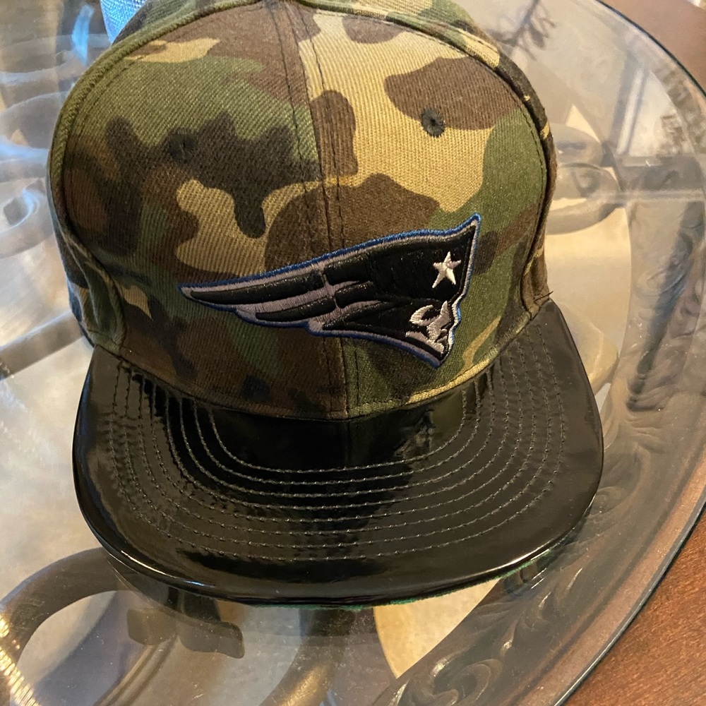Vintage NFL New England Patriots Camouflage Hat